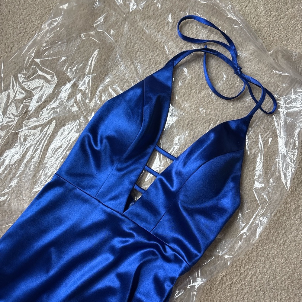 Royal Blue Blondie Nites Prom Dress – Size 3